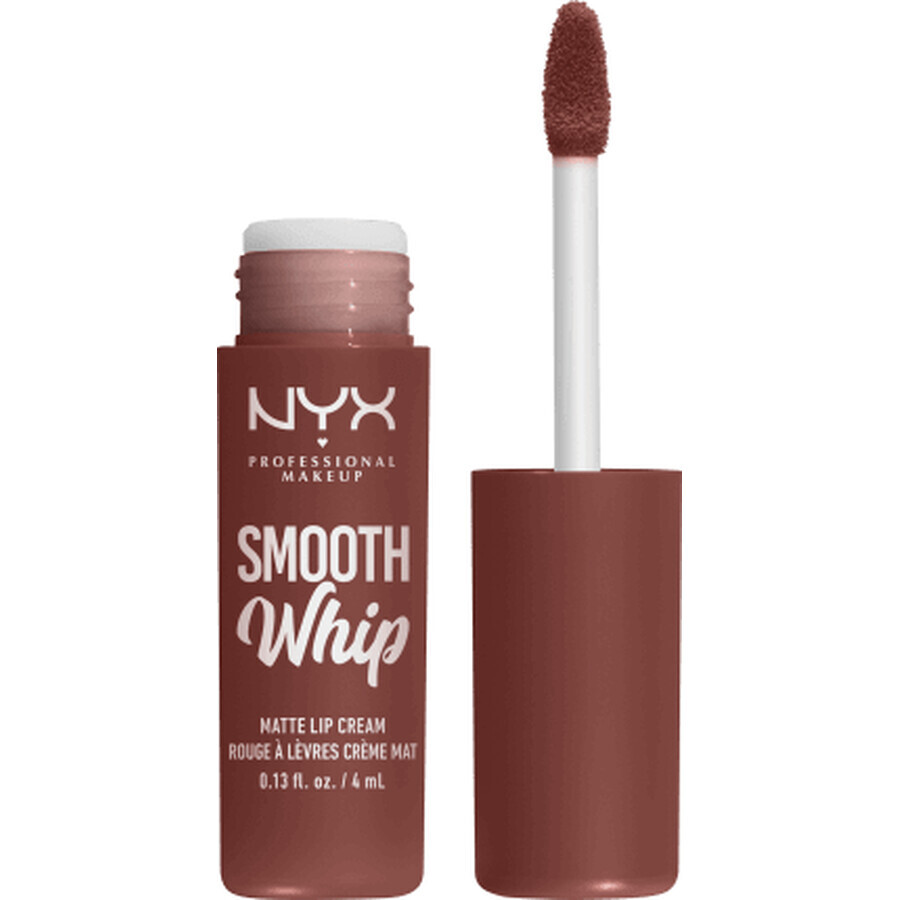 Nyx Professional MakeUp Smooth Whip Matte ruj de buze 17 Thread Count, 4 ml