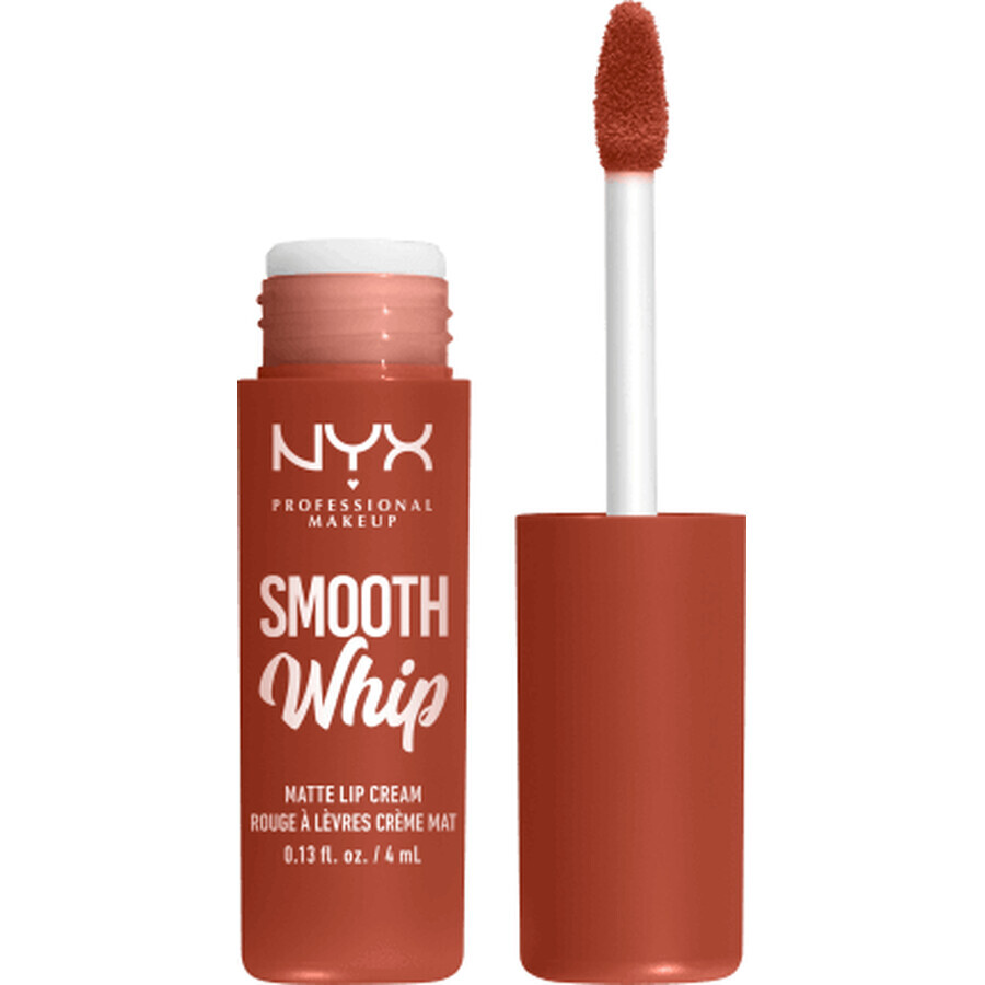 Nyx Professional MakeUp Smooth Whip Matte ruj de buze 6 Faux Fur, 4 ml