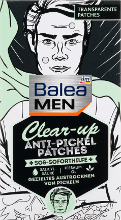 Balea MEN Plasturi anti-cosuri, 36 buc