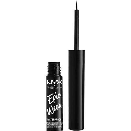 Nyx Professional MakeUp Epic Wear Semi tuș de ochi 1 Black, 3,5 ml