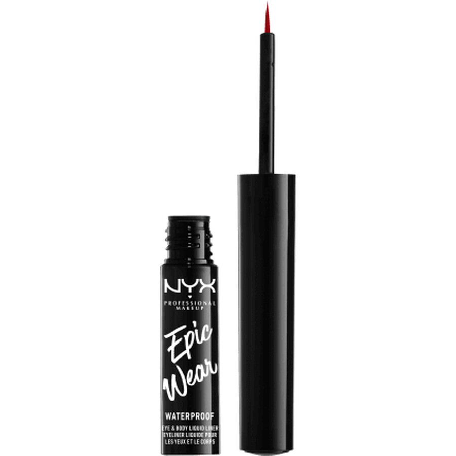 Nyx Professional MakeUp Epic Wear Semi tuș de ochi 7 Red, 3,5 ml