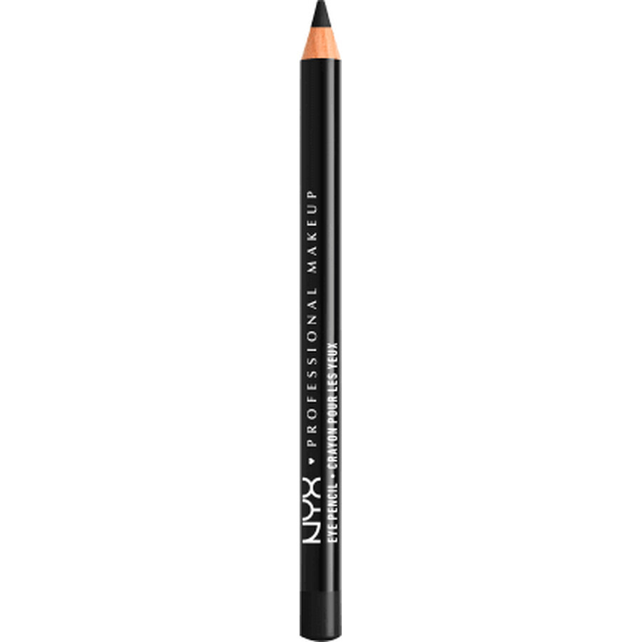 Nyx Professional MakeUp Slim Eye creion de ochi 901 Black, 1 buc