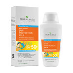 Lapte protectie solara pentru copii SPF 50+, protectie foarte inalta UVA & UVB, Bio Balance, 150 ml, Biocart