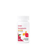 Melatonin Lozenges 1 mg, Melatonina Masticabila cu Aroma de Cirese 1 mg, 120 tb, GNC 