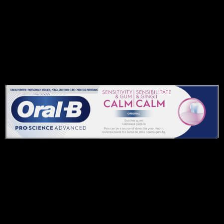 Pasta de dinti Pro-Science Advanced Sensitivity & Gum Calm, 75 ml, Oral B