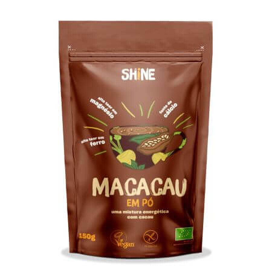 Pudra Bio pentru bautura energizanta MaCacao, 150 g, Shine