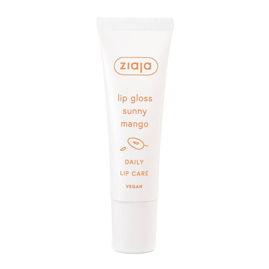 Gloss de buze cu mango Lip Care, 12 ml, Ziaja