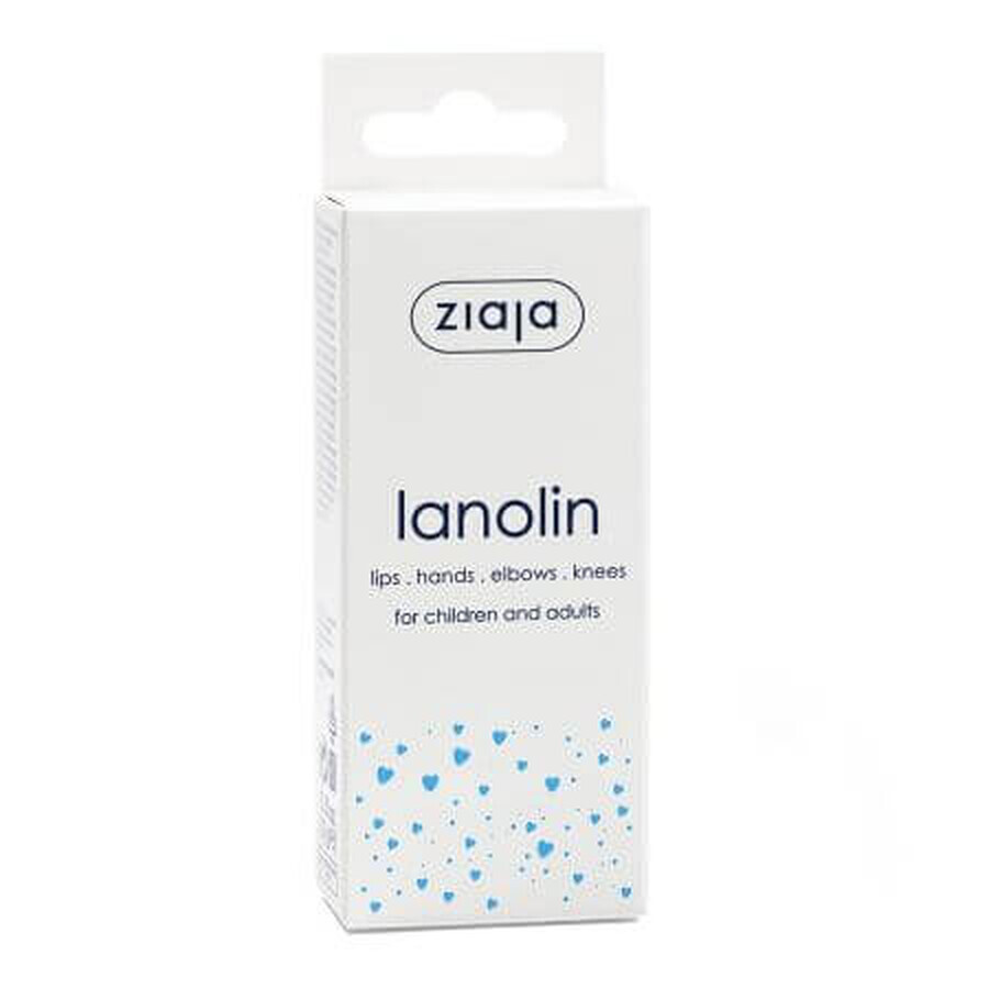 Lanoline pour les lèvres Soin des lèvres, 10 g, Ziaja