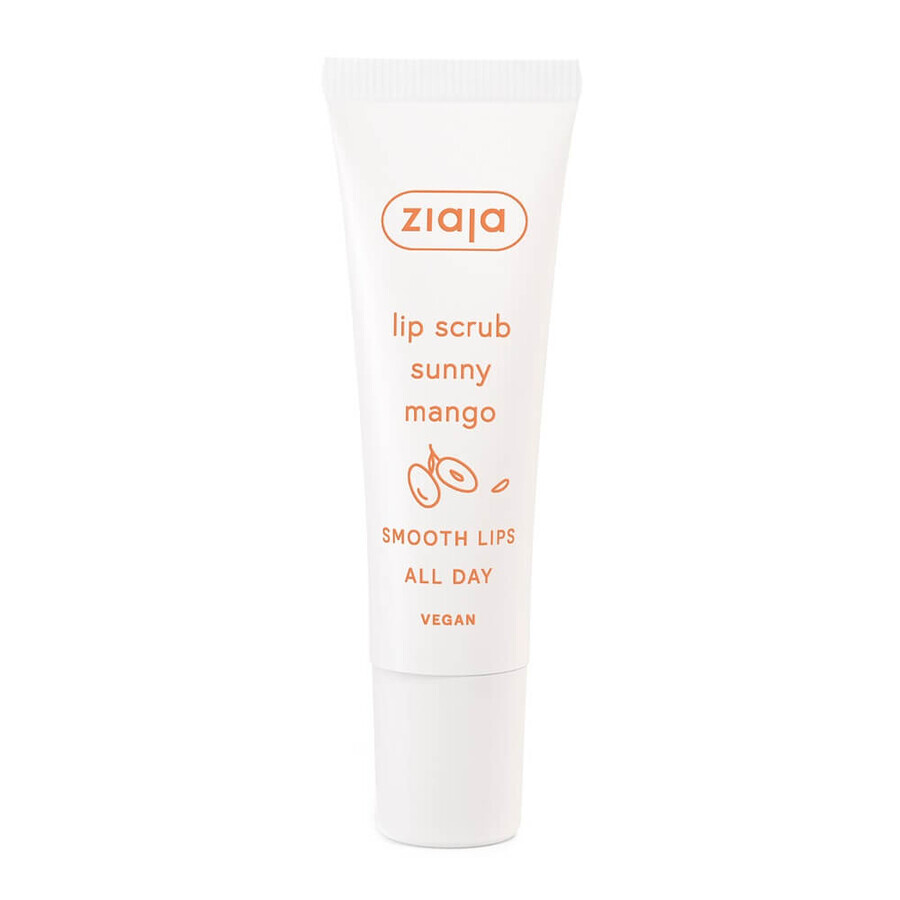 Scrub pentru buze cu mango Lip Care, 12 ml, Ziaja