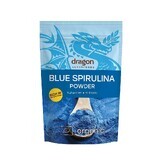 Spirulina albastra pulbere bio, 75 g, Dragon Superfoods