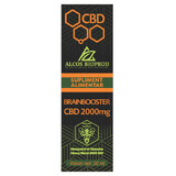 Ulei de canepa CBD Brainbooster, 2000 mg, 30 ml, Alcos Bioprod