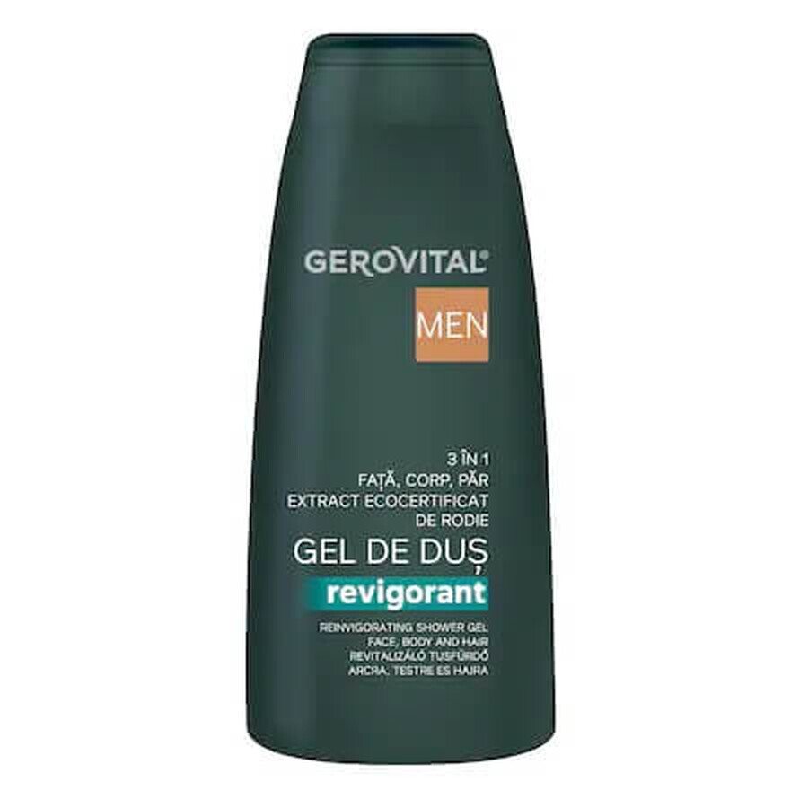 Gerovital H3 Men Belebendes Duschgel, 400 ml, Farmec