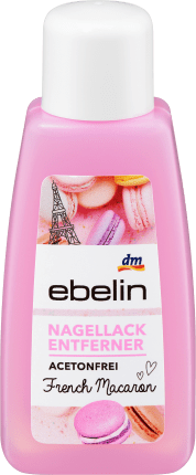 Ebelin Dizolvant de lac de unghii fără acetonă French Macaron, 50 ml