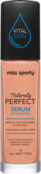 Miss Sporty Naturally Perfect Serum Fond de ten nr.15, 1 buc