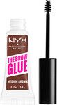 Nyx Professional MakeUp Brow Glue Styler mascara fixare spr&#226;ncene 03 Medium Brown, 5 g