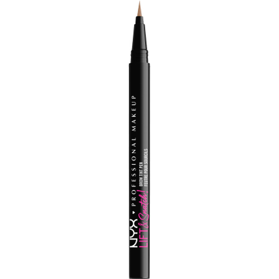 Nyx Professional MakeUp Lift & Snatch! creion pentru sprâncene 3 Taupe, 1 ml