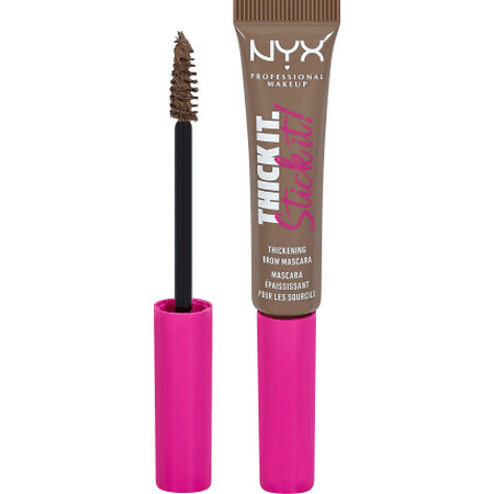 Nyx Professional MakeUp Thick it Stick it mascara pentru sprâncene 1 Taupe, 7 ml