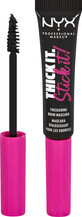 Nyx Professional MakeUp Thick it Stick it mascara pentru spr&#226;ncene 8 Black, 7 ml