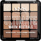 Nyx Professional MakeUp Ultimate Shadow paletă de farduri Warm Neutrals, 1 buc