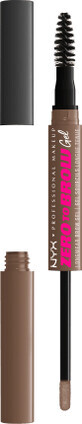Nyx Professional MakeUp Zero To Brow gel spr&#226;ncene Ash Brown, 2,3 g