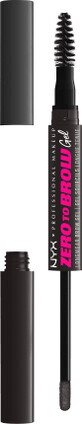 Nyx Professional MakeUp Zero To Brow gel spr&#226;ncene Black, 2,3 g
