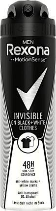 Rexona MEN Deodorant spray INVISIBLE, 150 ml