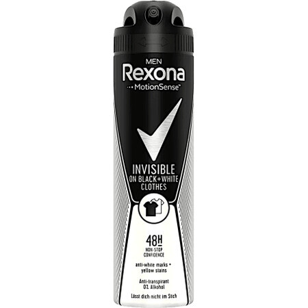 Rexona MEN Deodorant spray INVISIBLE, 150 ml