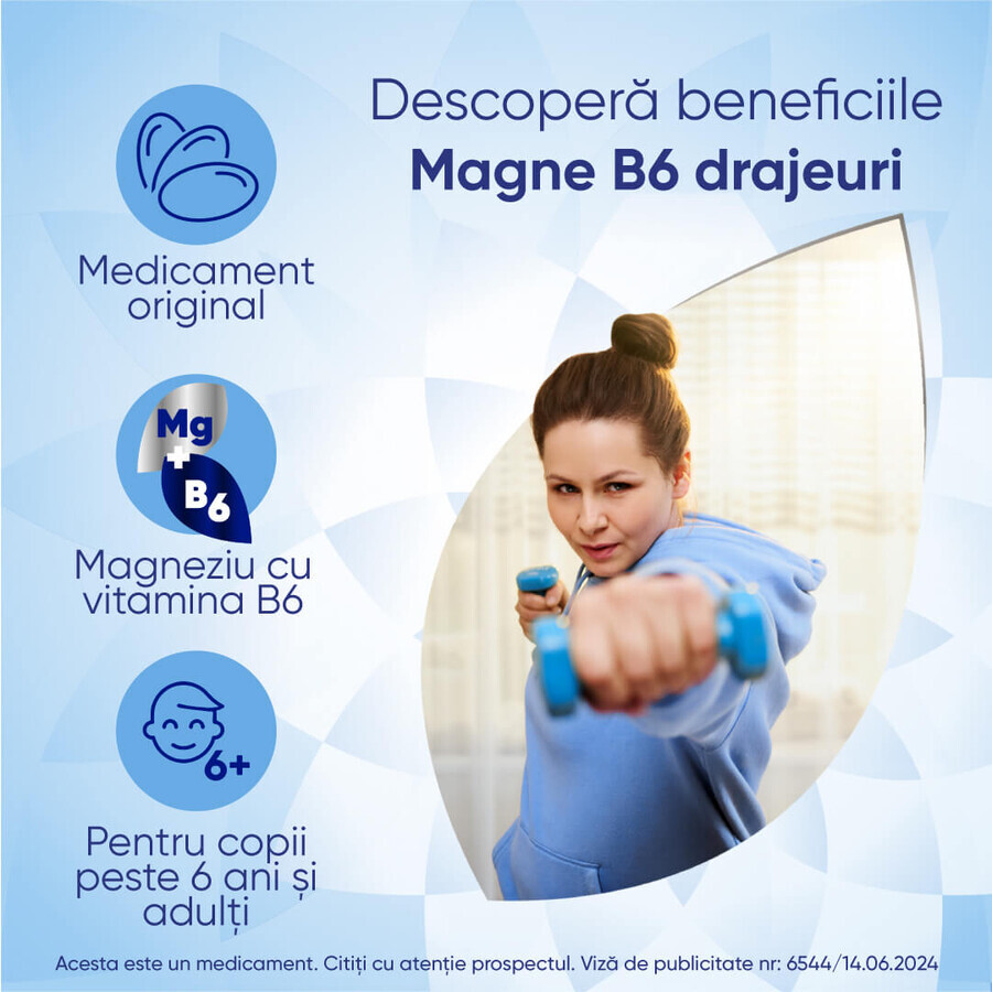 Magne B6, 100 drajeuri, Sanofi