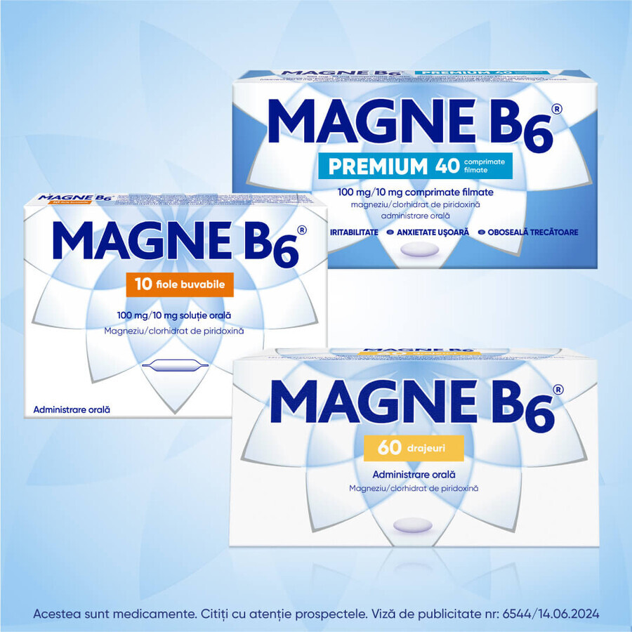 Magne B6, 100 drajeuri, Sanofi