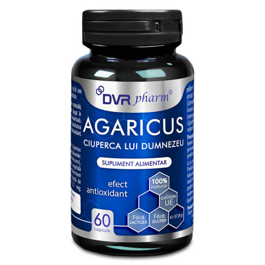 Afaricus Ciupera lui Dumnezeu, 60 capsule, DVR Pharm