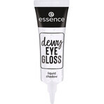 Sombra de ojos dewy Eye Gloss sombra líquida, 01 - Crystal Cleaer, 8 ml, Essence