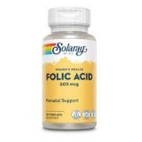 Acid Folic 800 mcg Solaray, 100 capsule, Secom
