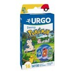 Plasturi pentru copii Pokemon Tattoo, 16 bucati, Urgo