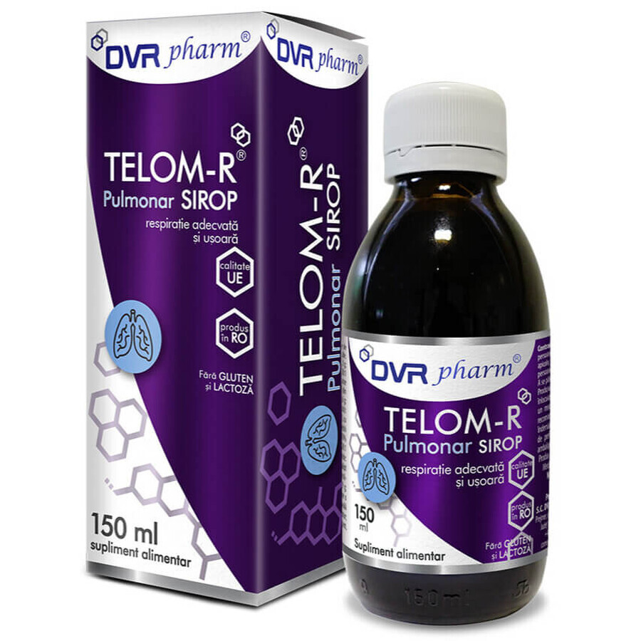 Sirop Telom-R Pulmonar, 150 ml, DVR Pharm