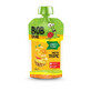 Smoothie natural din banane, ananas si mango, 120 g, Bob Snail