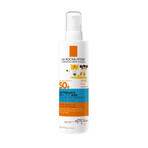 Spray invizibil cu protectie solara SPF50+ fata si corp pentru copii Anthelios Dermo-Pediatrics, 200 ml, La Roche-Posay