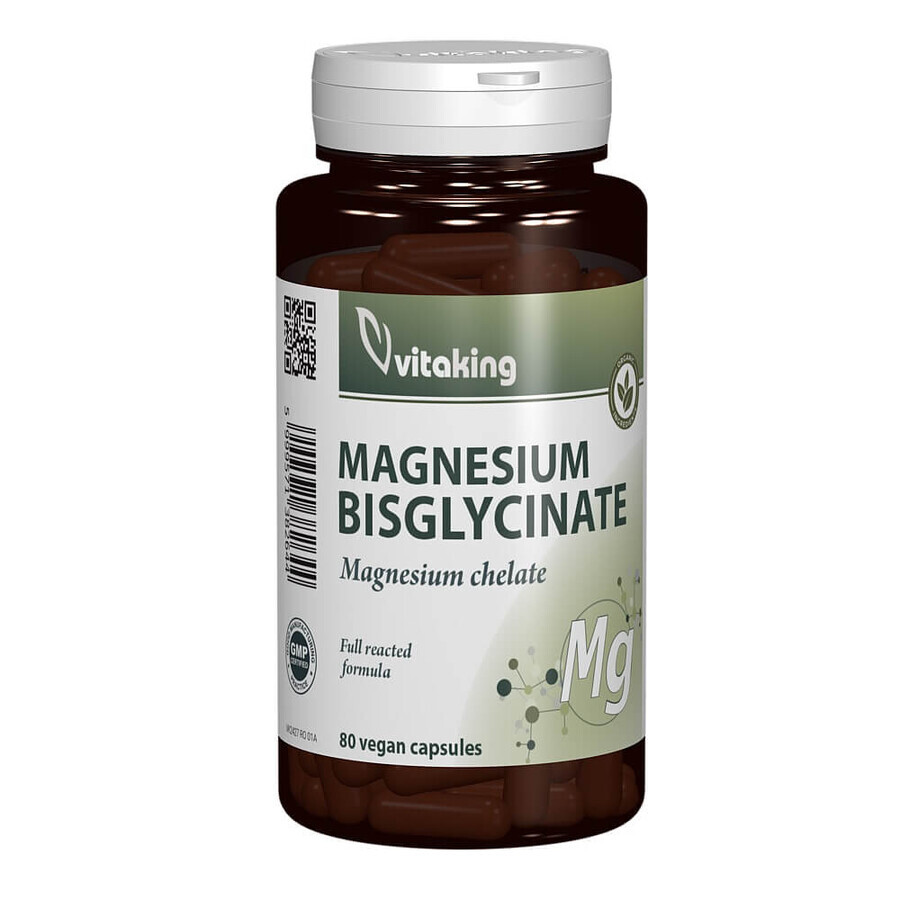 Magnesiumbisglycinaat, 90 capsules, Vitaking