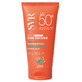 Crema spuma nuantatoare pentru protecție solara cu SPF 50+ Nuanta Beige Rose Sun Secure Blur Hale, 50 ml, Svr