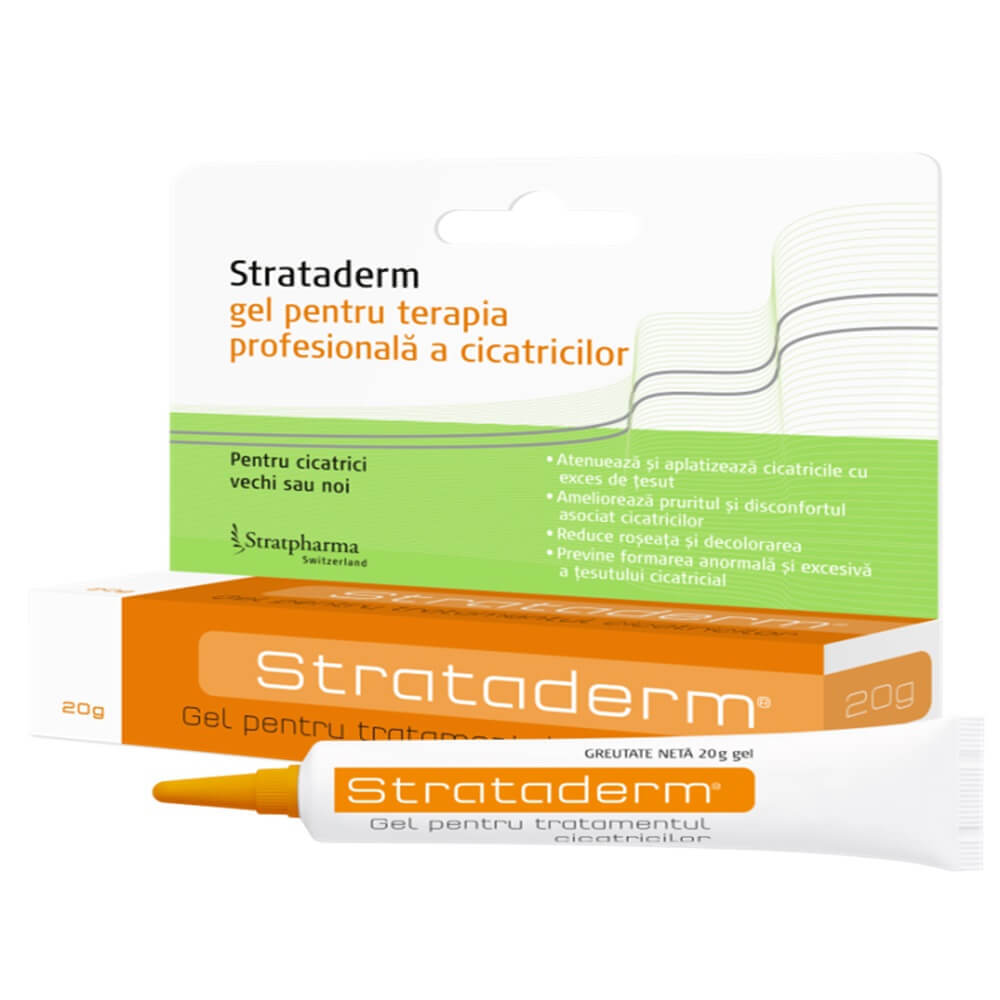 la cat timp se repeta tratamentul cu rombendazol Gel pentru tratamentul cicatricilor Strataderm, 20 g, Meditrina Pharmaceuticals