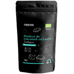 Picaturi de ciocolata cu lapte Bio, 125 g, Niavis