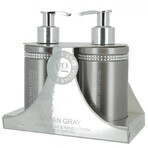 Set sapun lichid si crema de maini Grey Crystals, 2 x 250 ml, Vivian Gray