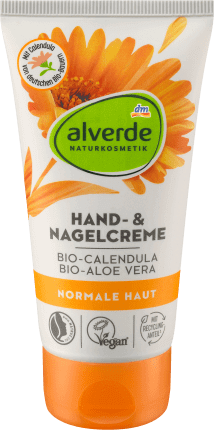 Alverde Naturkosmetik Cremă pentru mâini și unghii, 75 ml
