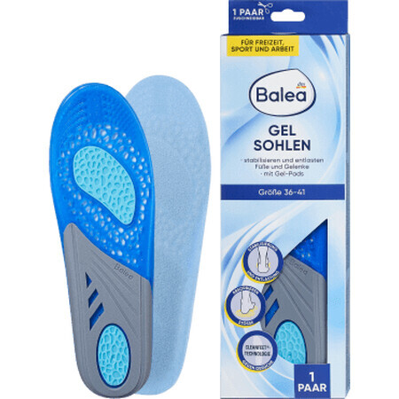 Balea Gel insoles for shoes 36/41, 1 pc