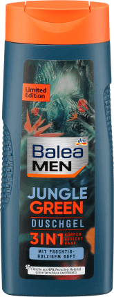 Balea MEN Gel de duș JUNGLE GREEN, 300 ml