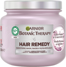 Botanic Therapy Mască pentru părul lung Rice Water, 340 ml