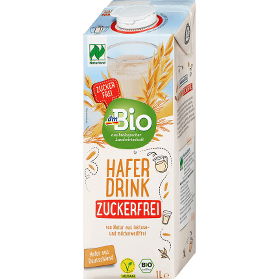 DmBio Haverdrank zonder suiker, 1 l