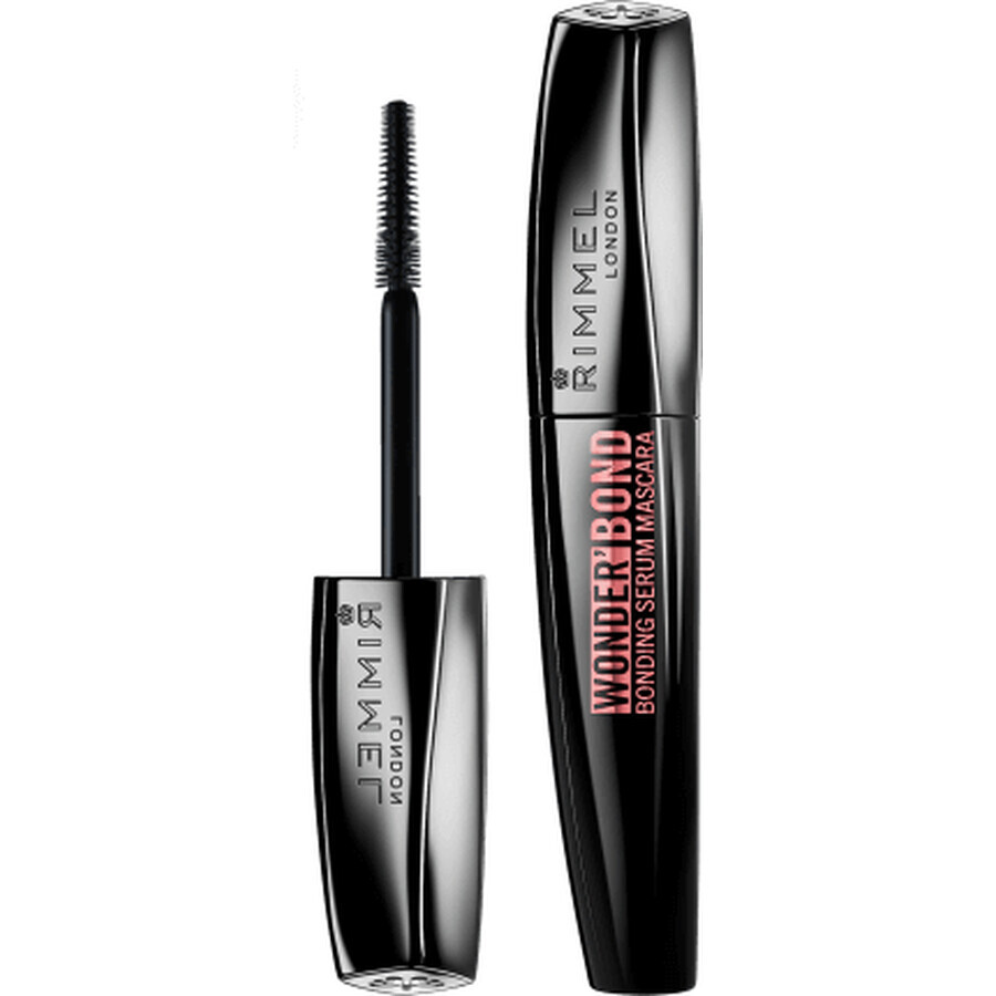 Rimmel London Wonder Bong Serum mascara 001 Black, 1 buc