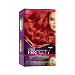 Wella Color Perfect  Vopsea permanentă 77/44 roșu vulcanic, 1 buc