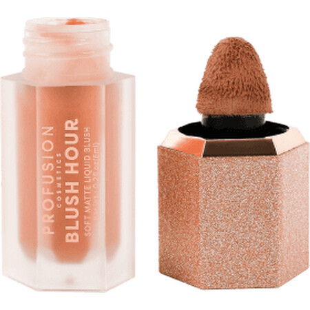 Blush Hour, blush lichid mat delicat, Bellini, Profusion Cosmetics, 6 ml