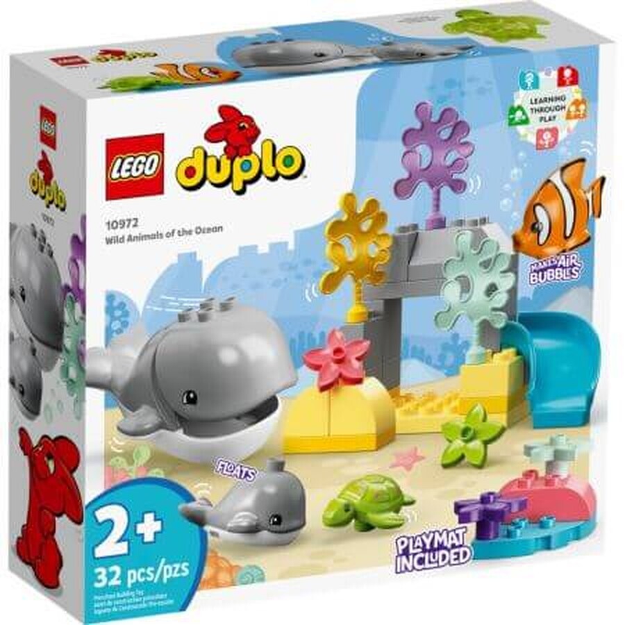 Animale salbatice din ocean Lego Duplo, +2 ani, 10972, Lego